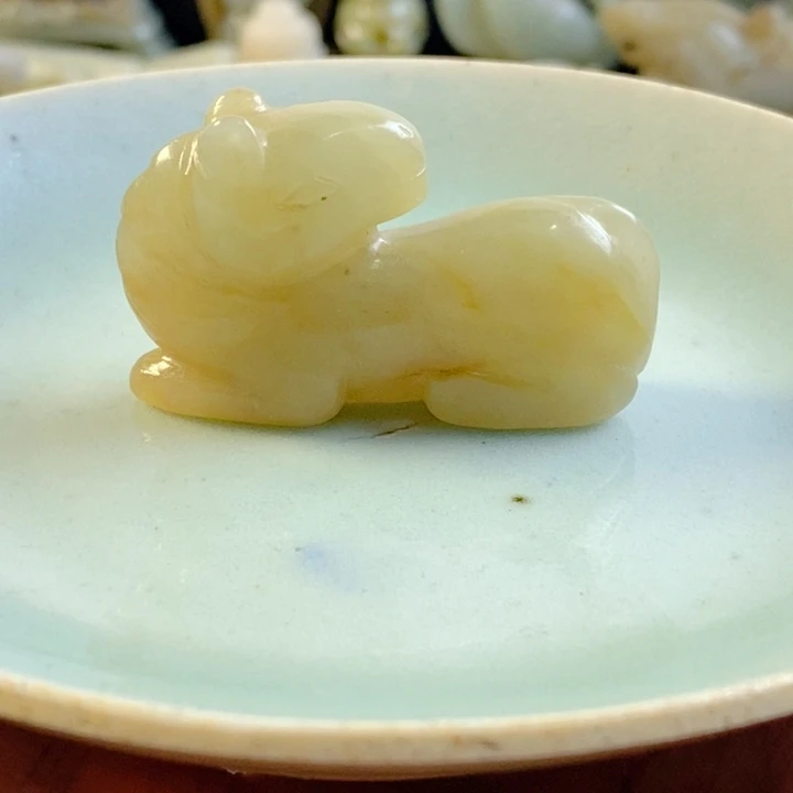 董***会茶室瓷盘上摆件挂件