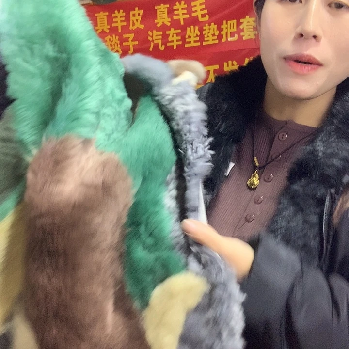 ****️羊毛羊皮毛一体A278瑕疵品