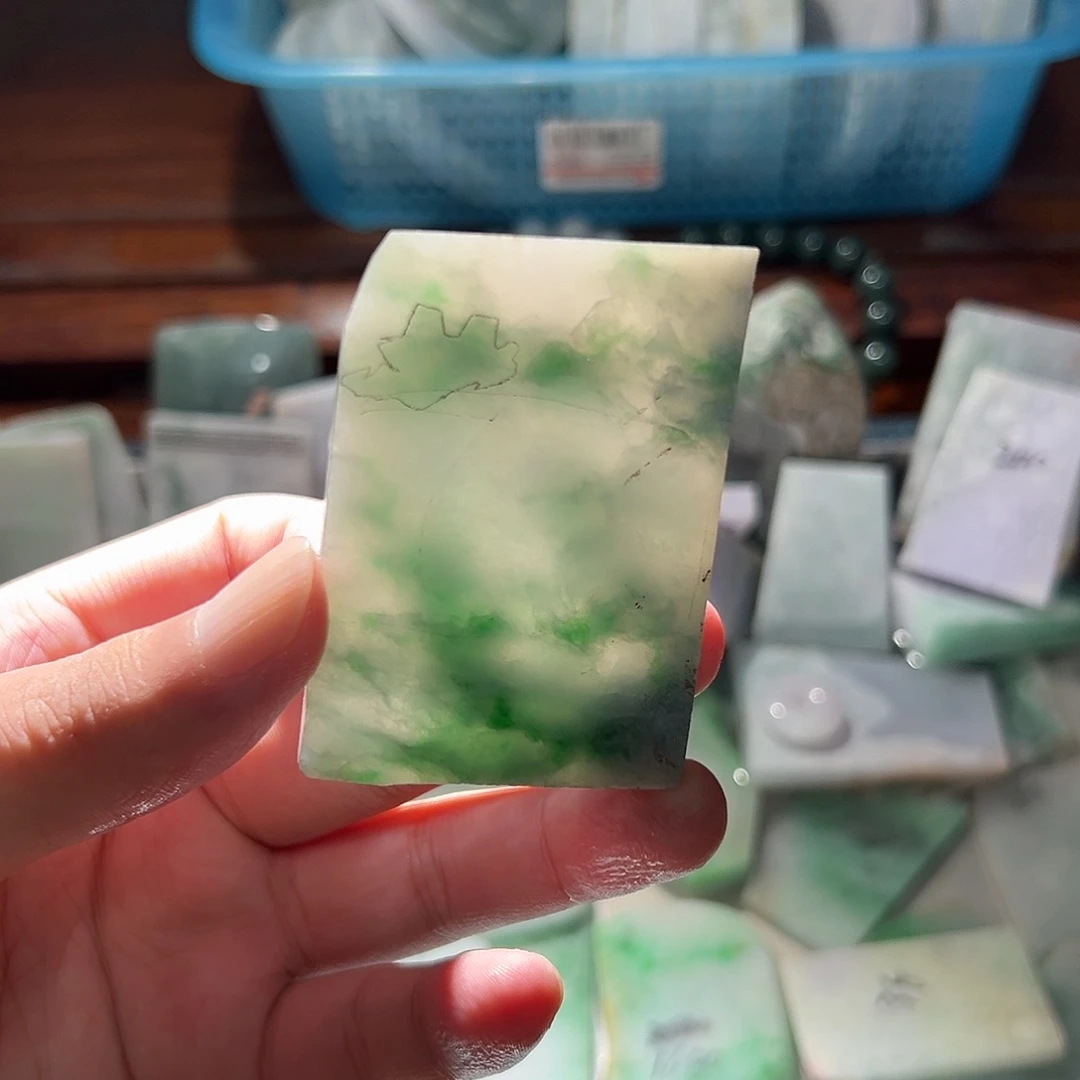 翡翠散珠翡翠原石