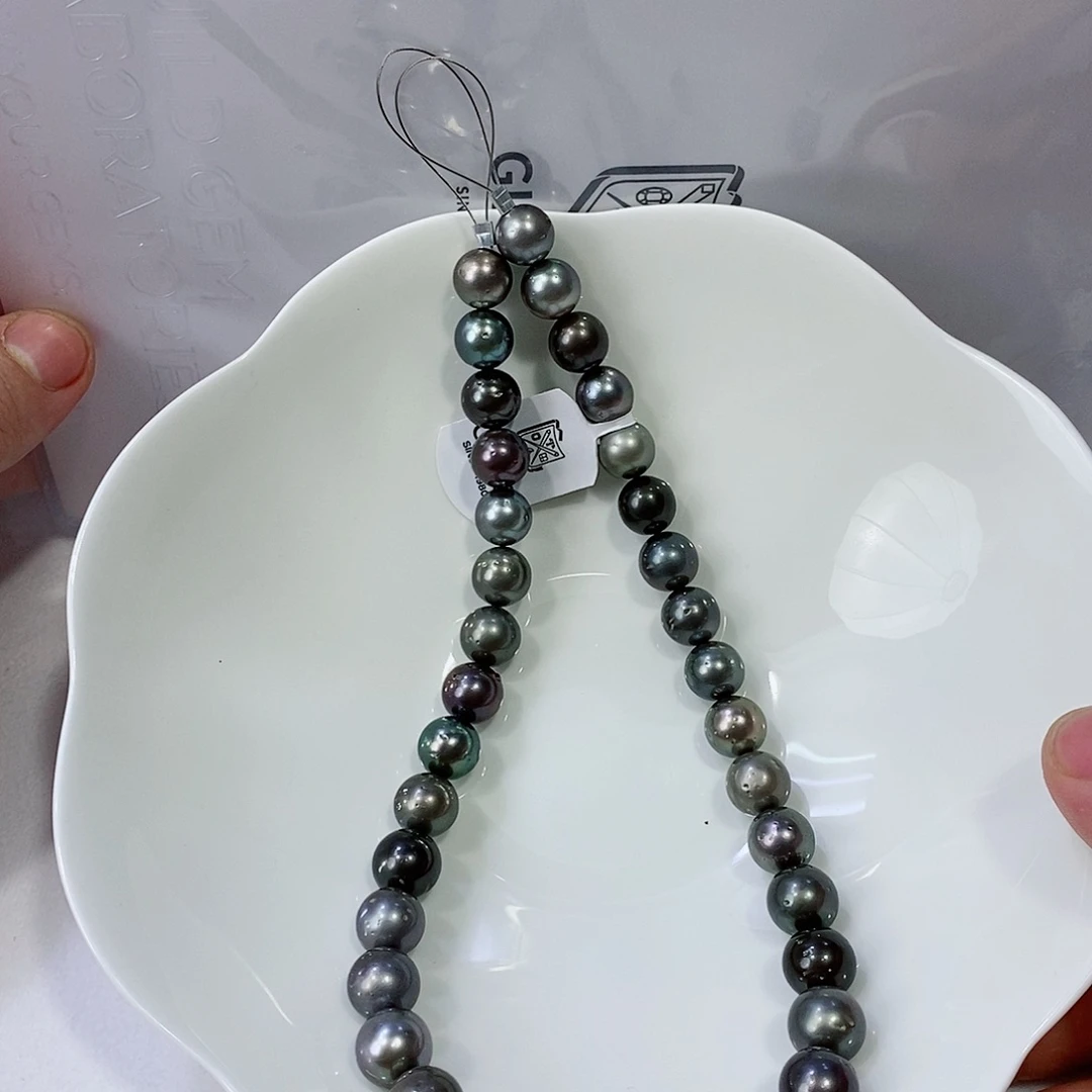 海水珍珠颈饰银S925镶嵌