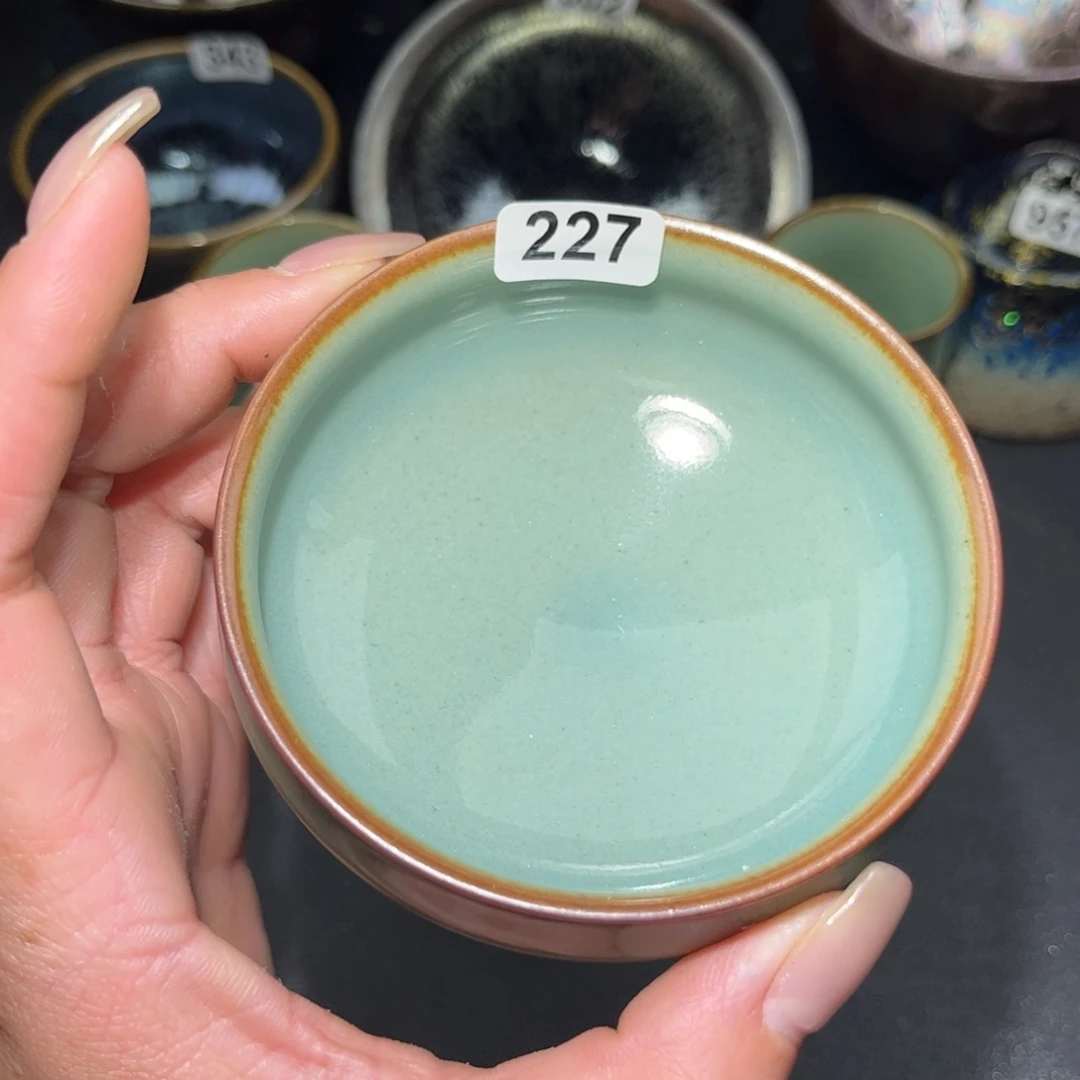 茶盏227 建盏单盏放大漏……