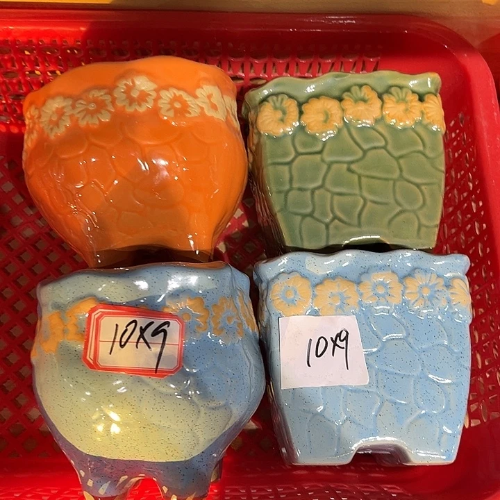 瑕疵粗陶花盆瑕疵