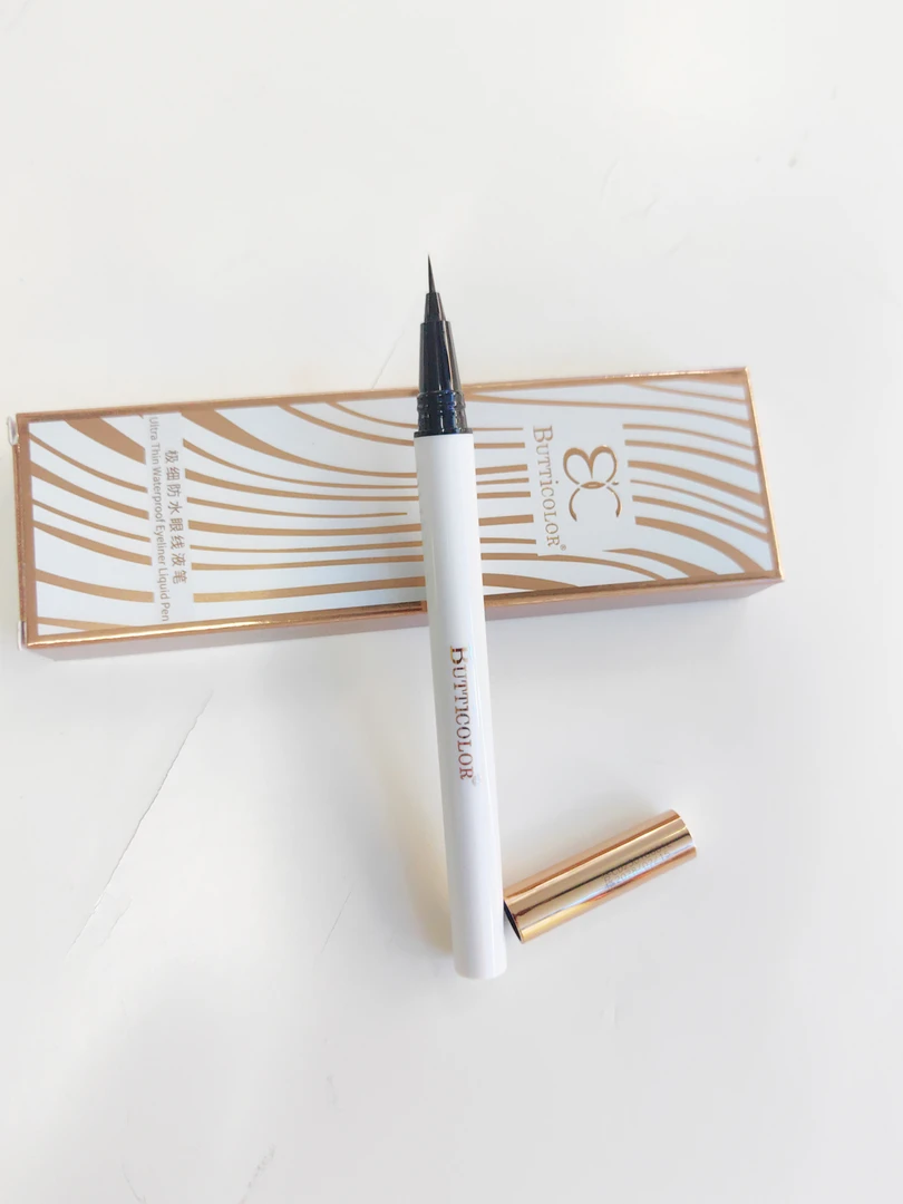 BUTTiCOLOR靓彩秀极细防水防汗眼线液笔持久顺滑酷黑不晕染速干