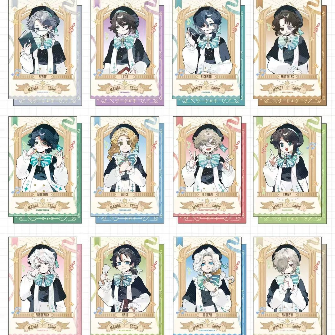 【同人】第五人格唱诗班系列拍立得画师授权盲盒代拆