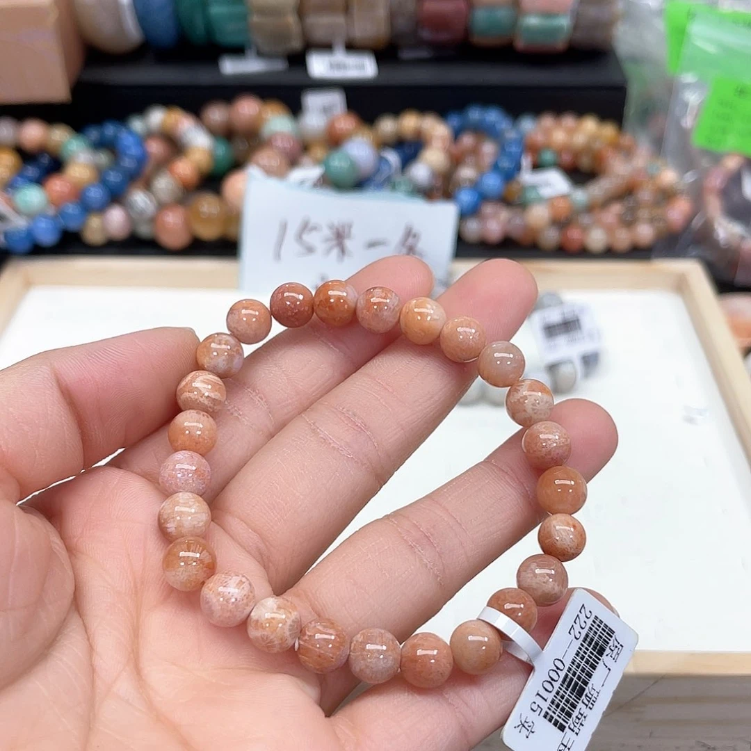 硅化珊瑚（珊瑚玉）手串未镶嵌A****_239