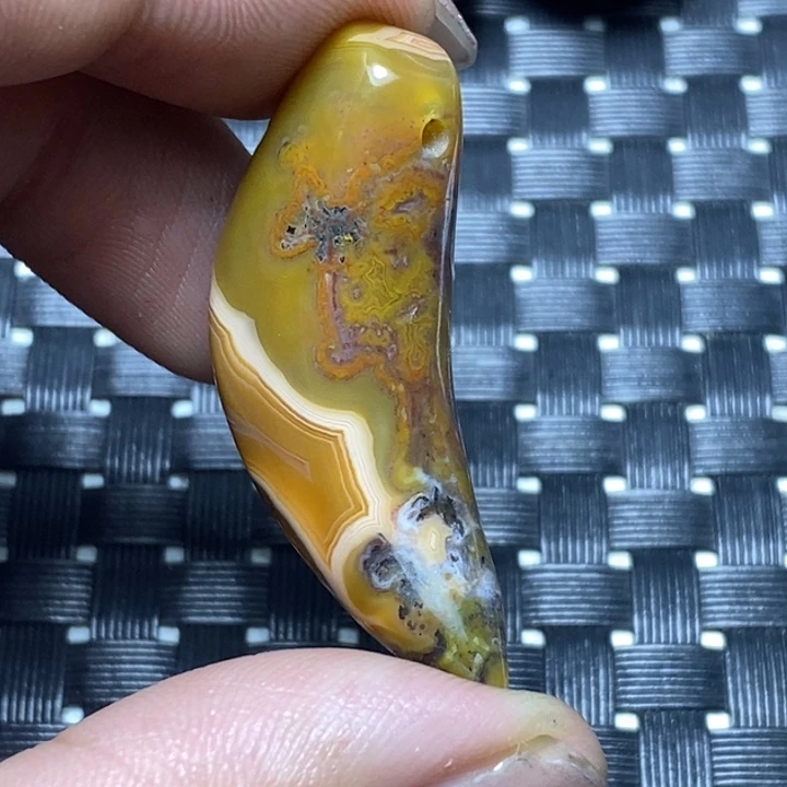 玛瑙/玉髓颈饰未镶嵌黄*树