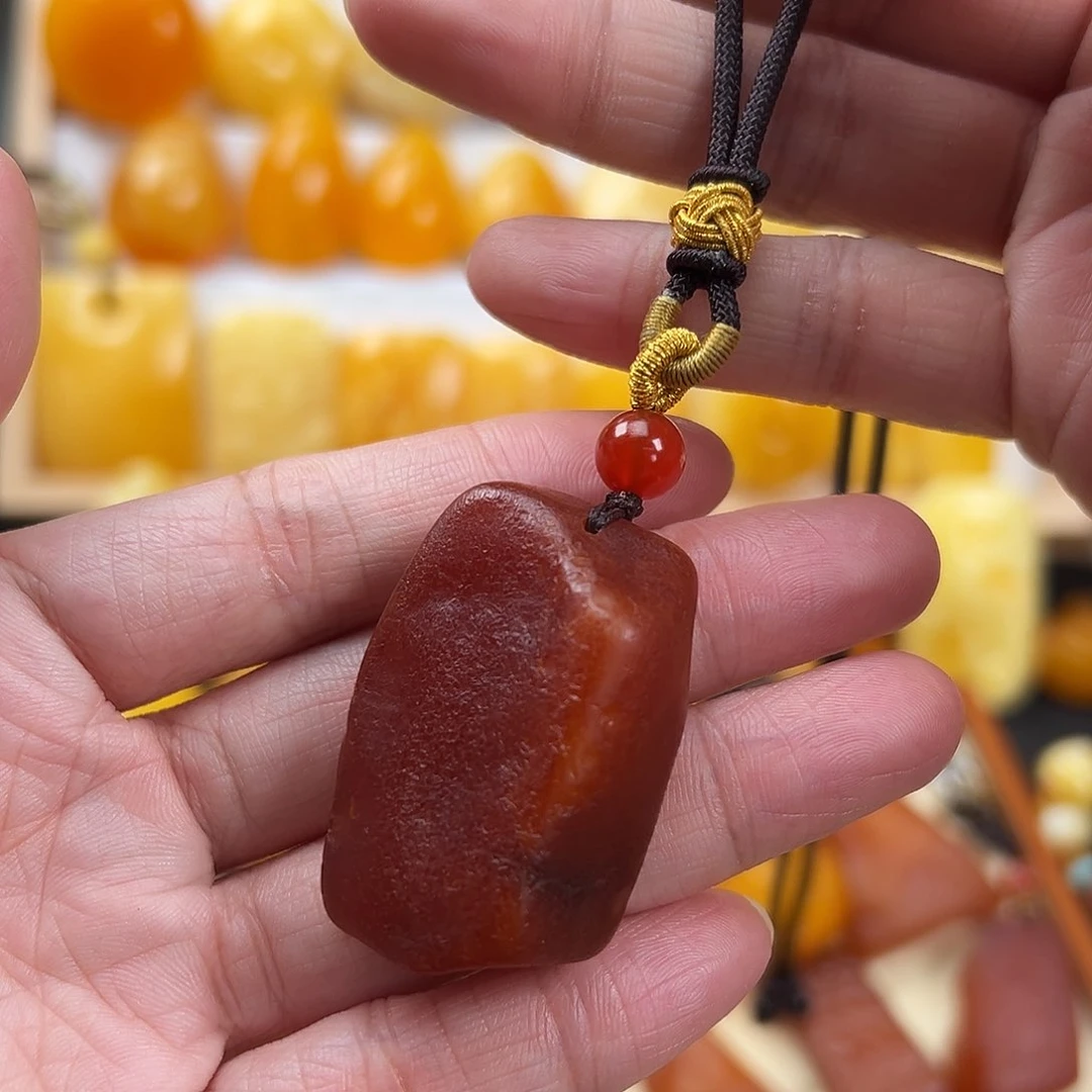 蜜蜡颈饰未镶嵌蜜蜡