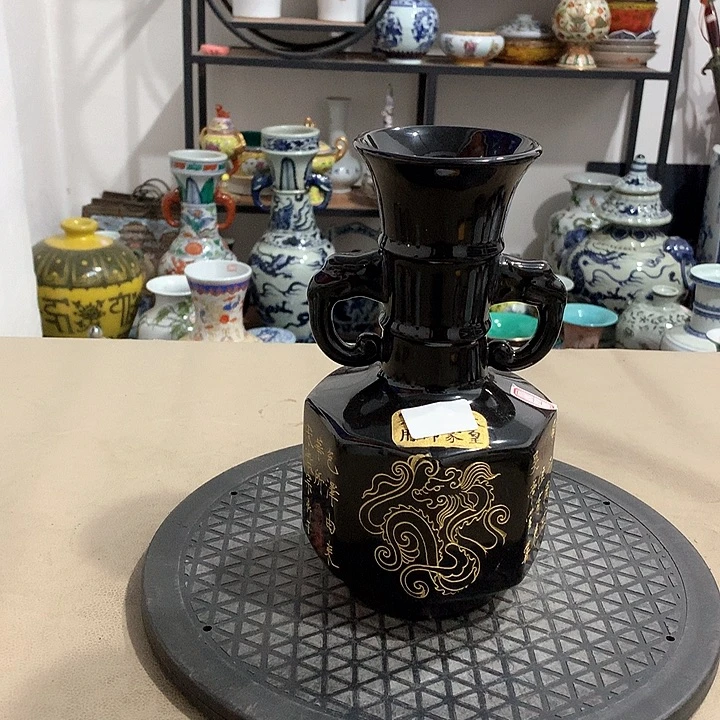 摆件陶博古架陶瓷摆件