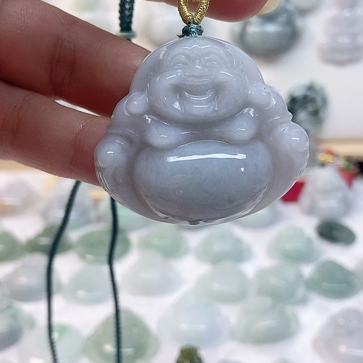 颈饰未镶嵌翡翠佛公
