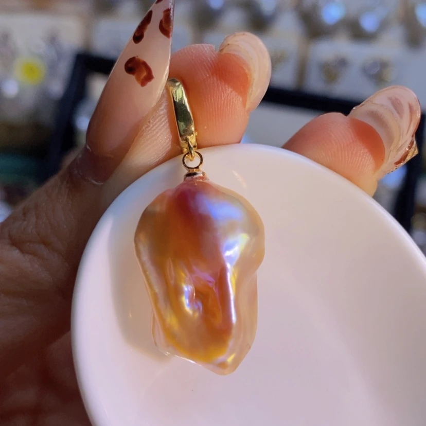 【闪购商品】淡水珍珠天然淡水珍珠合金