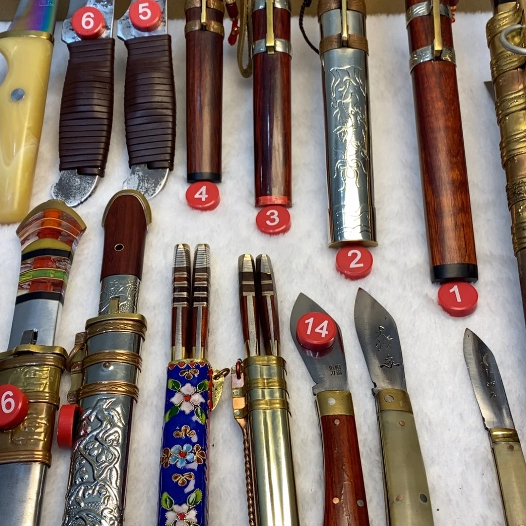 腈纶保安腰刀吃肉刀！