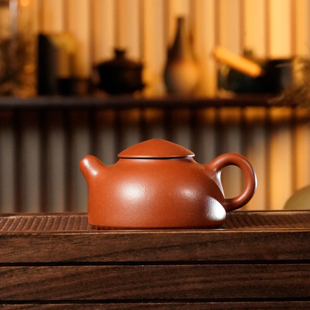 LNF-039  李能發   宜兴手工紫砂    渔翁