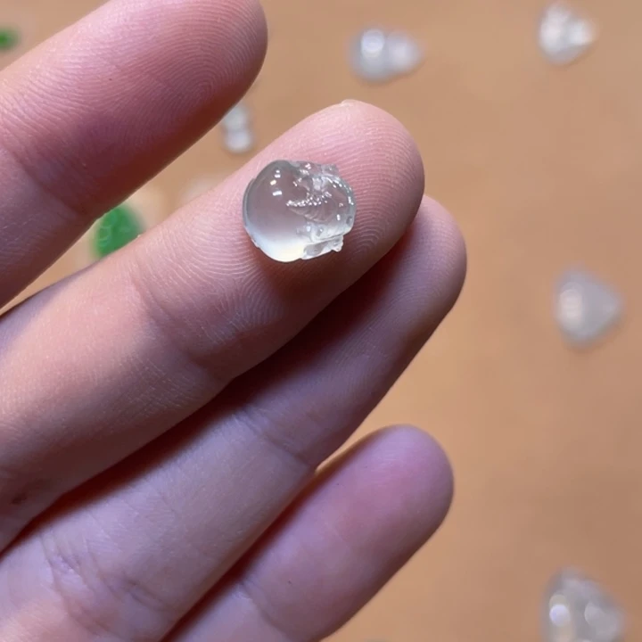 未镶嵌定制翡翠金蟾