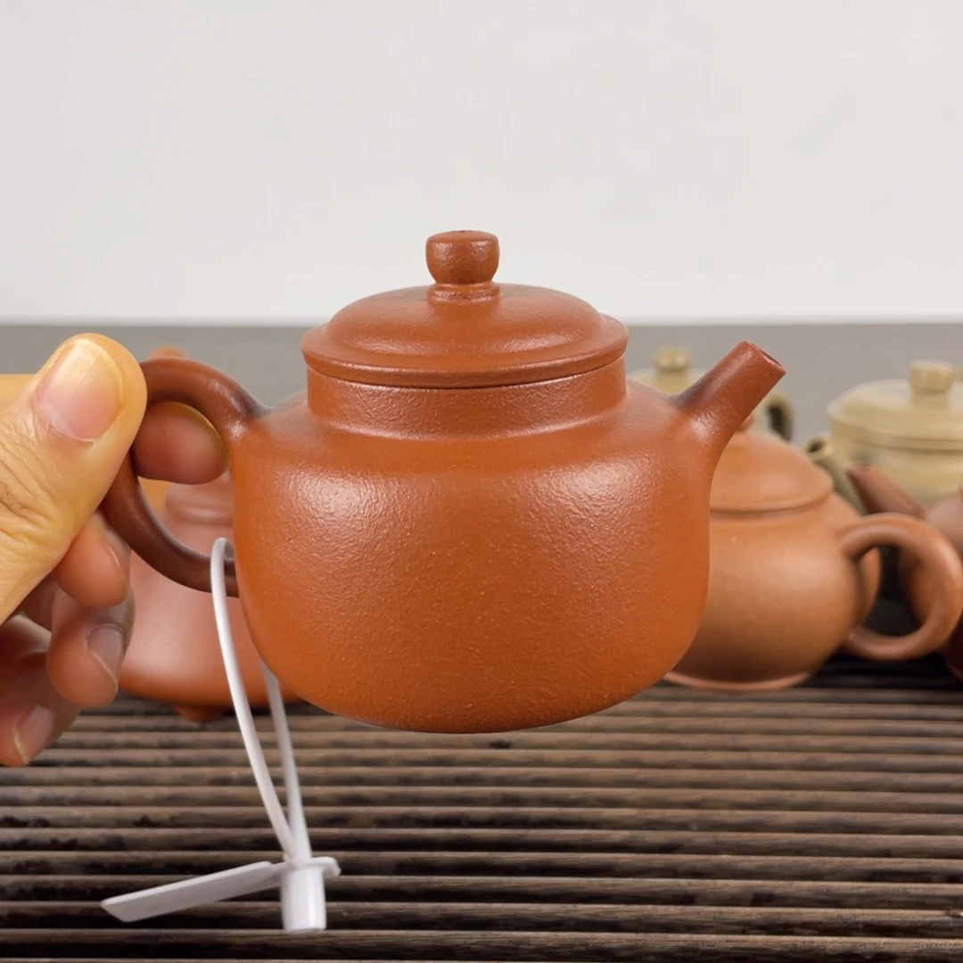 紫砂壶绝红降坡 150c 言心 微瑕