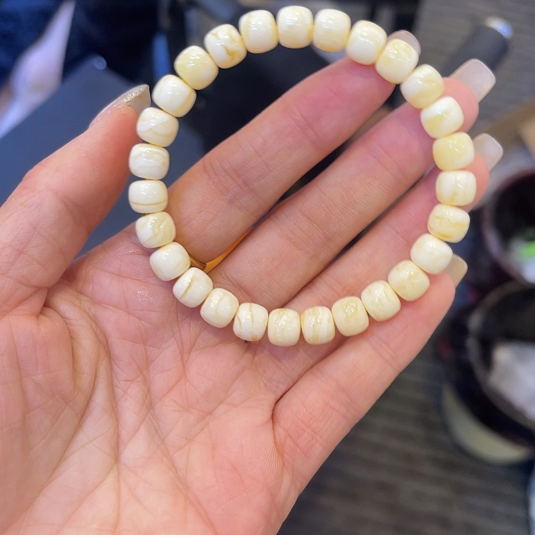 未镶嵌琥珀手链一**付蜜蜡手串