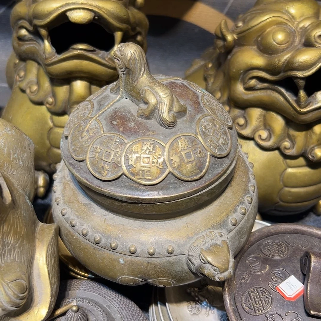 黄铜摆件，文房摆件工艺品