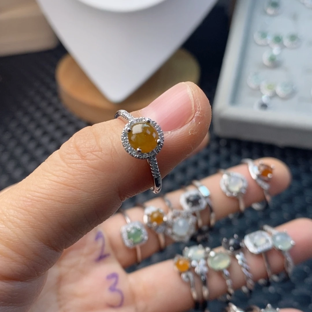 小***楠翡翠未镶嵌戒指缅甸