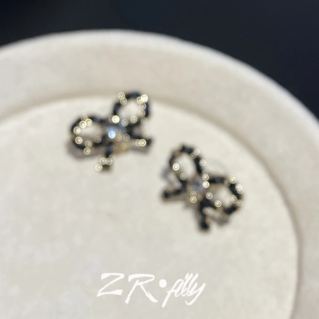 铜合金锆石耳饰 个性百搭耳钉6912