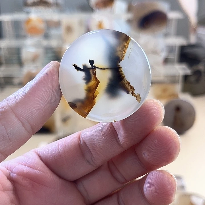 玛瑙/玉髓未镶嵌吊坠(不含链)