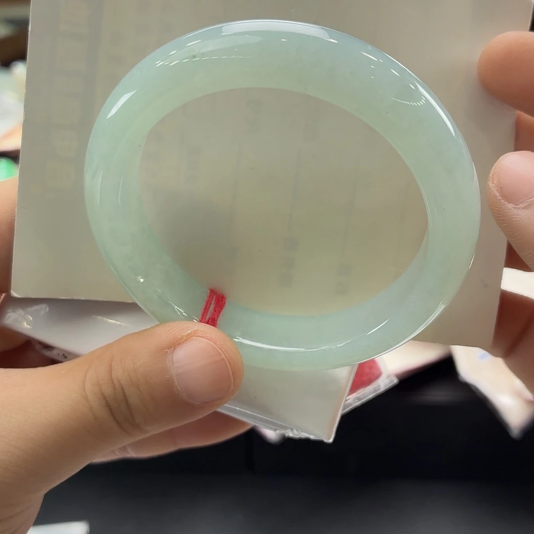 翡翠未镶嵌手镯13号