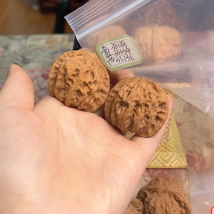 文玩核桃把件一代宽边