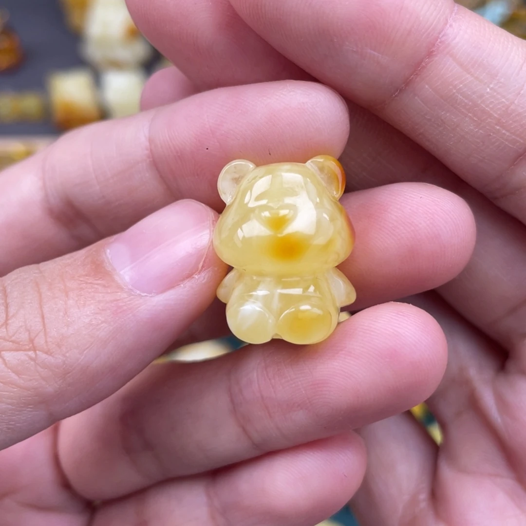 裸石琥珀未镶嵌蜜蜡