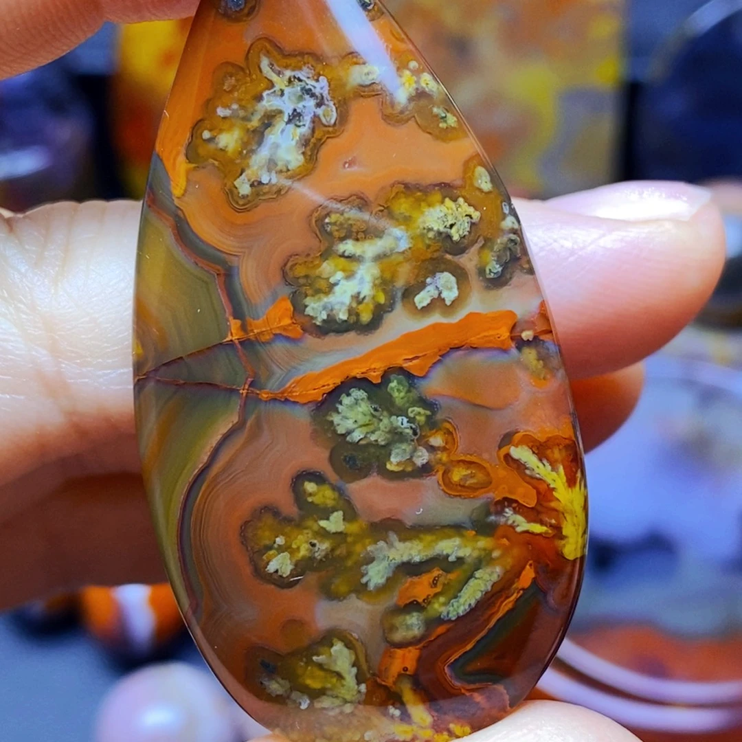 玛瑙/玉髓未镶嵌颈饰