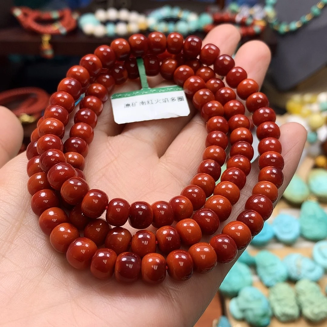 未镶嵌手链南红玛瑙