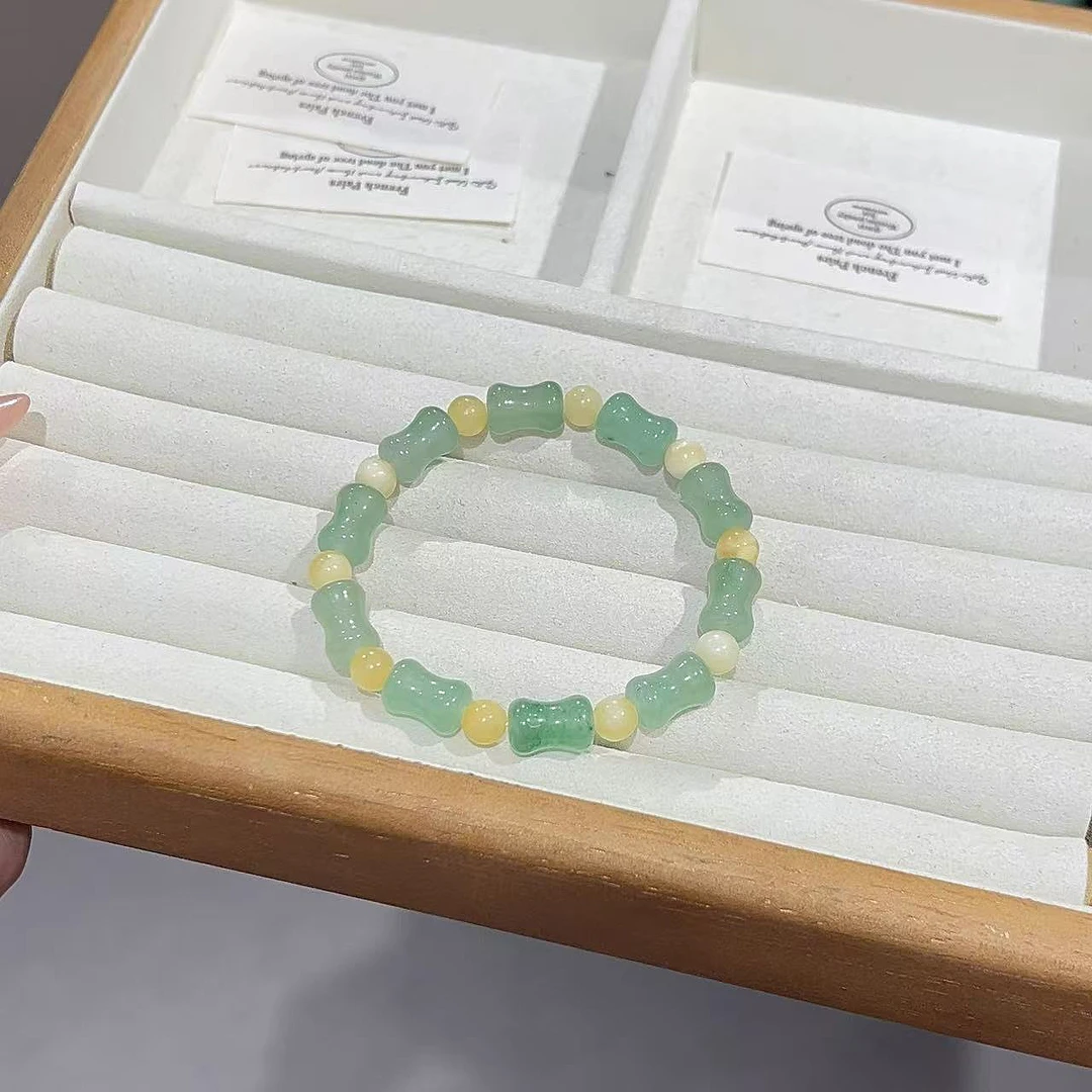 小众水晶手链 颜色微差天然水晶百搭气质设计手串少女精致ins