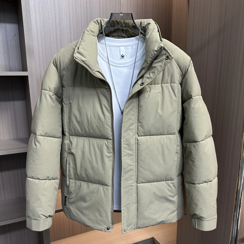 2025新款秋冬男士棉衣韩版宽松休闲棉服男加厚棉袄面包服立领外套
