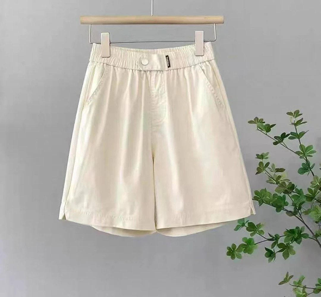 宽松时尚高腰显瘦1116凤枝大码女装夏款短裤