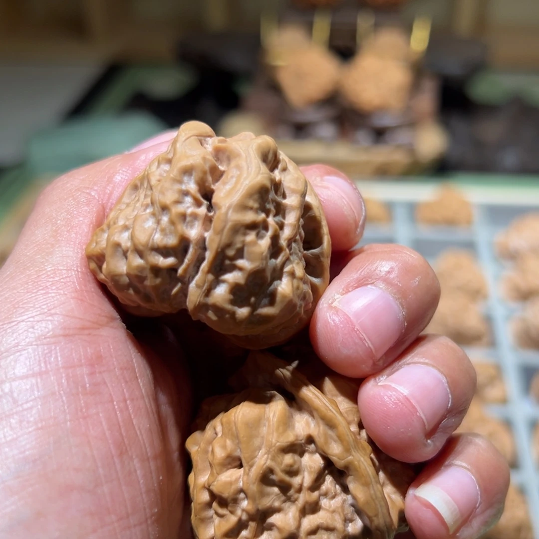 菩提籽类文玩核桃蛤蟆头