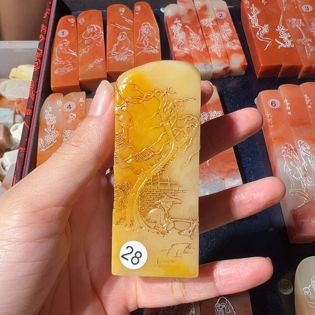 槐***巷寿山石随机批发一个