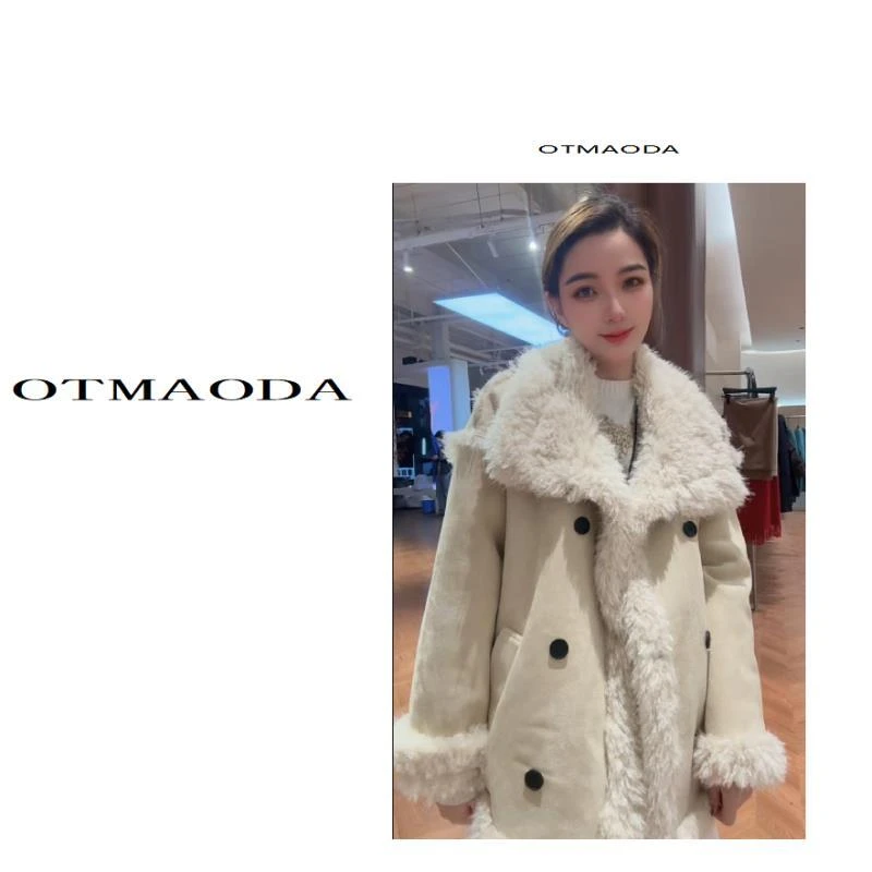 【南瓜定制】N5276-1新款外套冬季百搭翻领女设计师好看时尚