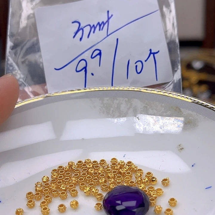 银S925镶嵌颈饰紫晶紫晶925镶嵌58