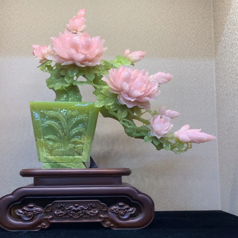【闪购商品】未镶嵌蛇纹石玉摆件覆膜