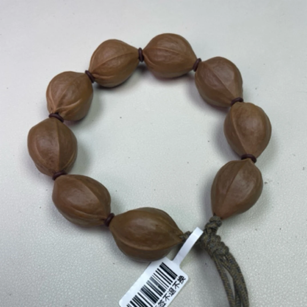 21*29广东梅林铁核橄榄核手串