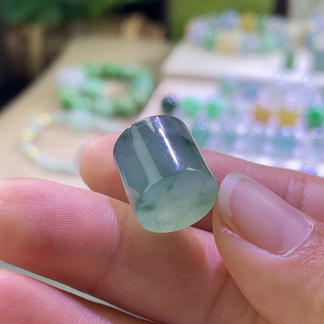 散珠翡翠展示勿拍缅甸翡翠a货卡13+