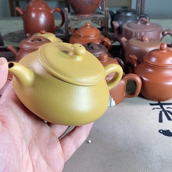 茶壶段泥紫砂的微瑕