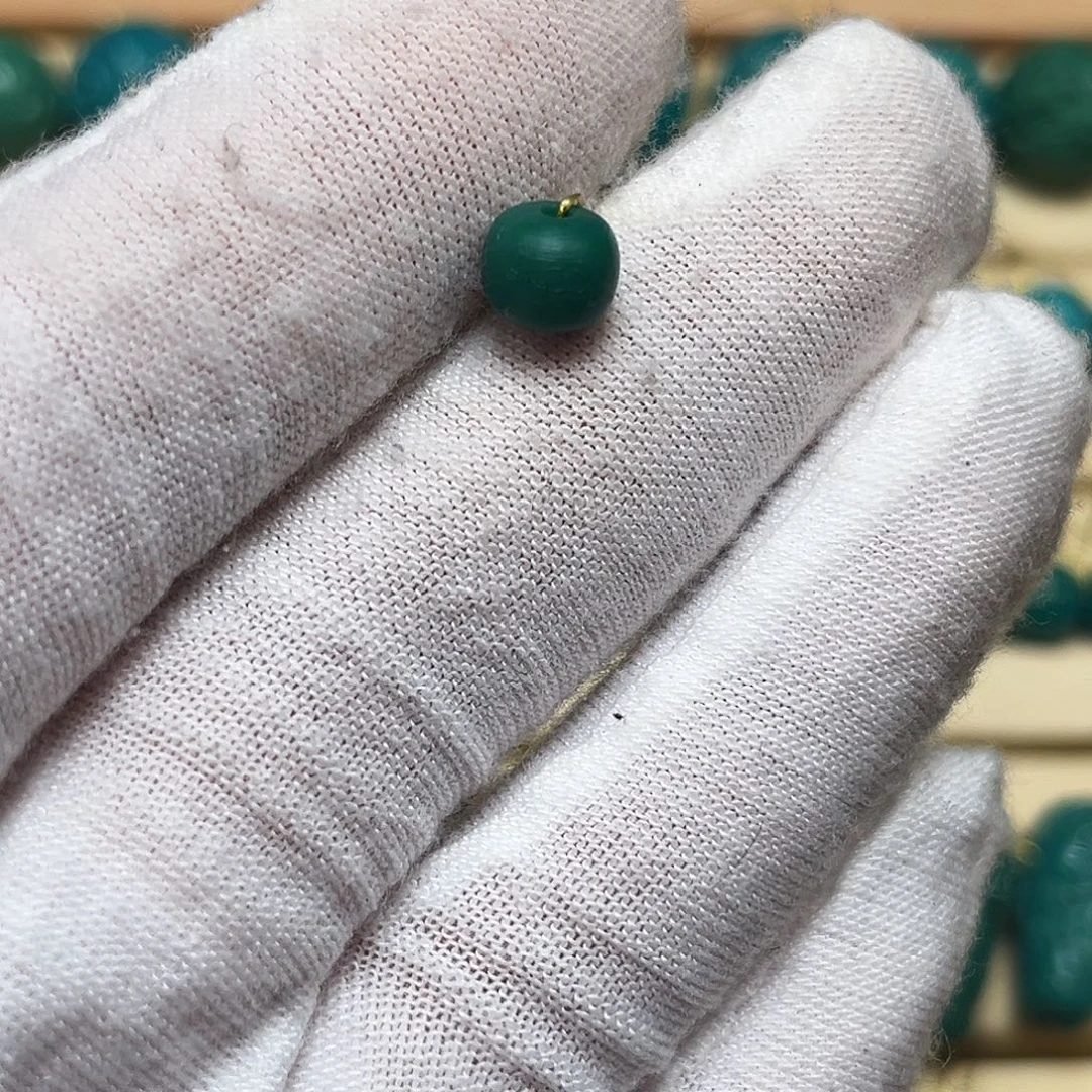 绿松石未镶嵌珠宝奇石A421 /7mm
