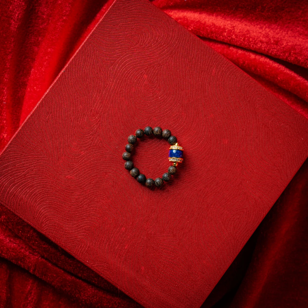 沉香戒指-富森红土0.4戒指