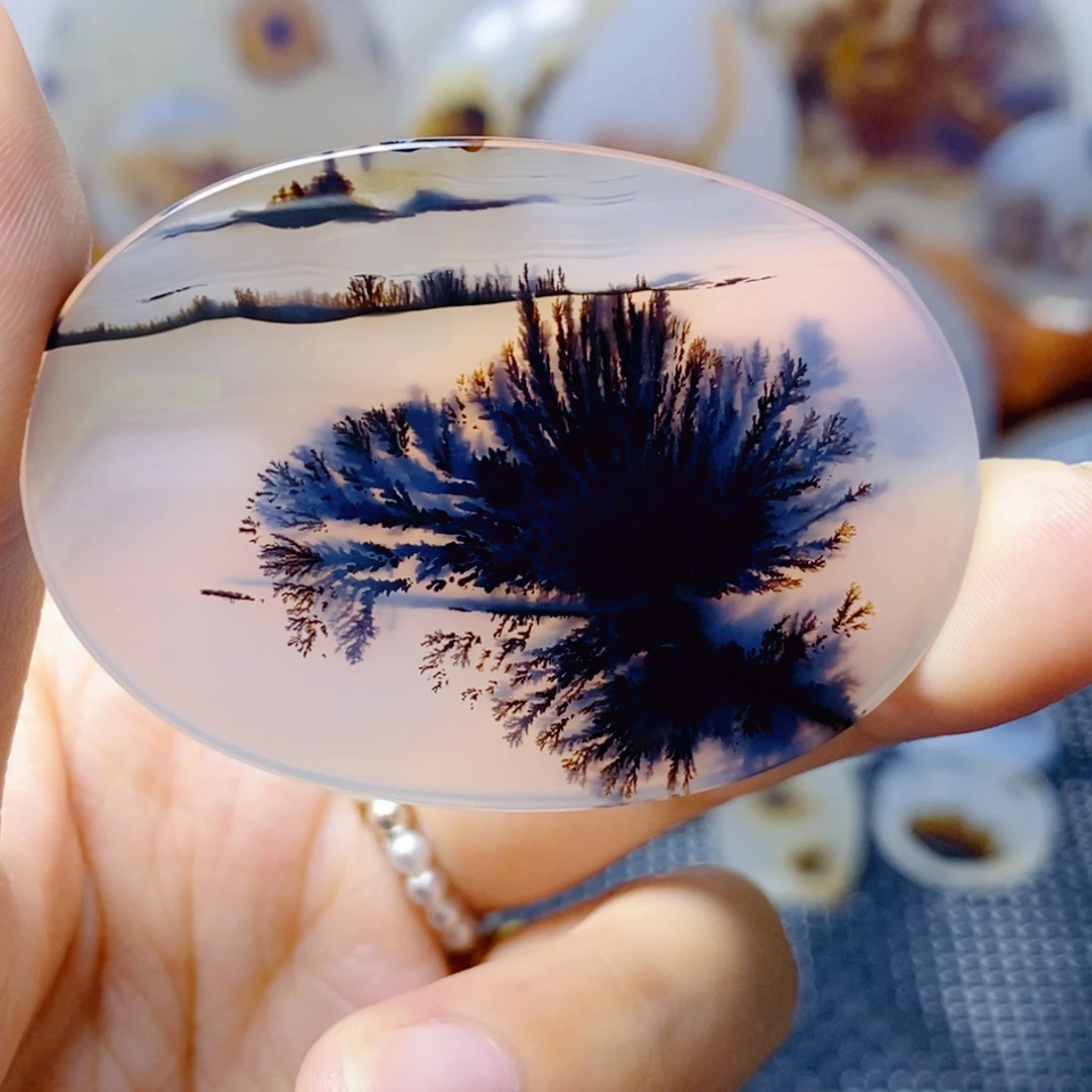 海***洋玛瑙/玉髓未镶嵌珠宝奇石