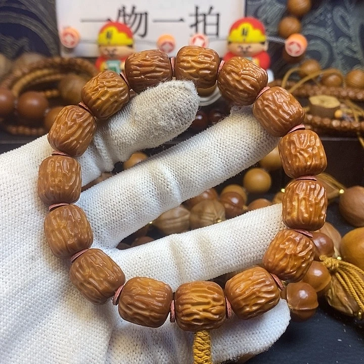 手串/手链橄榄核桶珠大枣1.35
