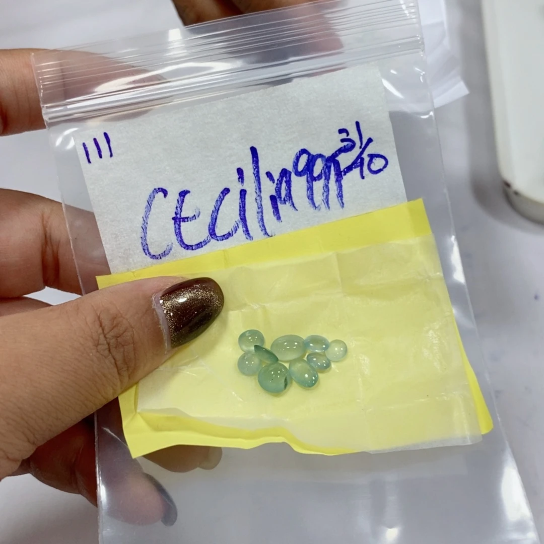 C***a定制翡翠未镶嵌不