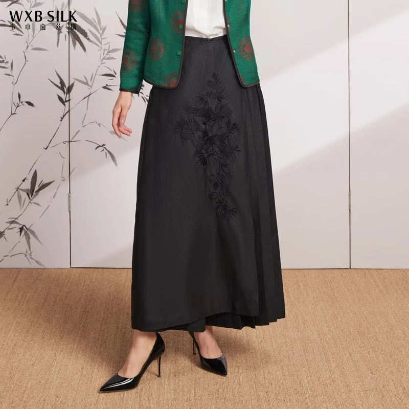 【古法香云纱】韦小宝春夏裤子25MM龟纹国风女士2311140159