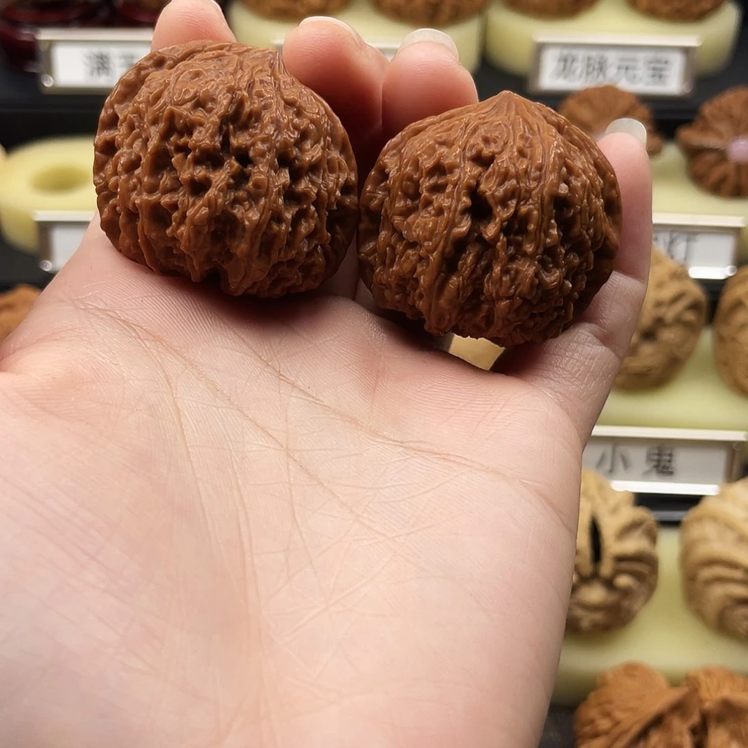 文玩核桃把件微*笑137品种716
