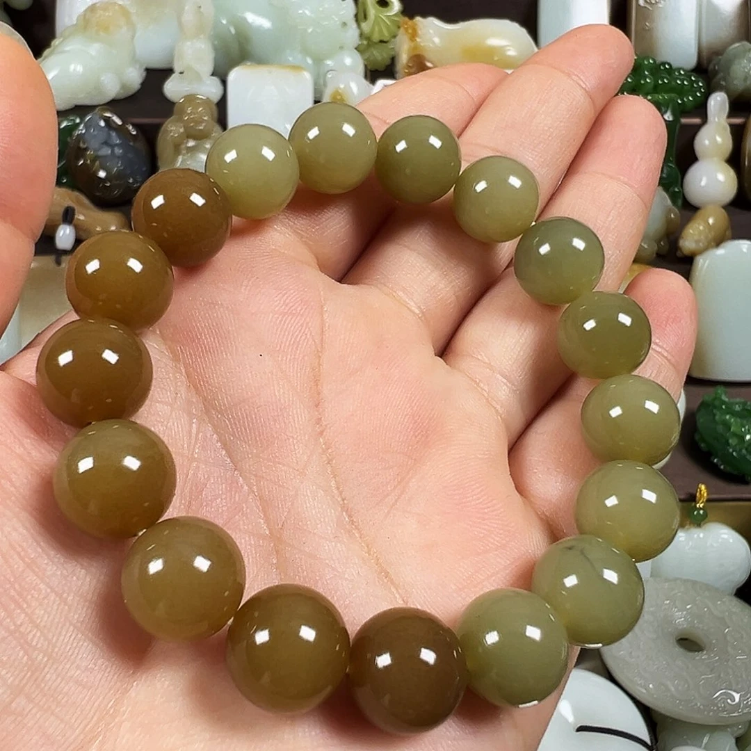 和田玉未镶嵌吊坠(不含链)