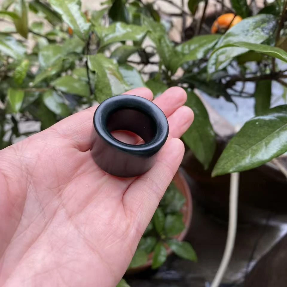 天然和田玉青玉大扳指（22-23）多样性发货 拍一发一