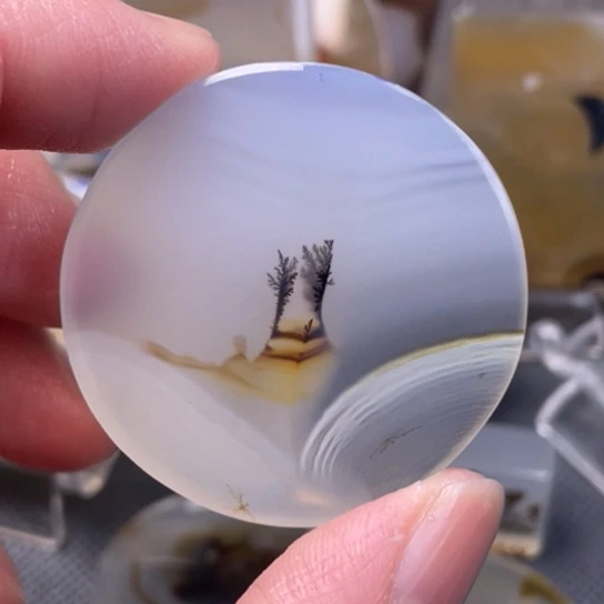 玛瑙/玉髓吊坠(不含链)未镶嵌