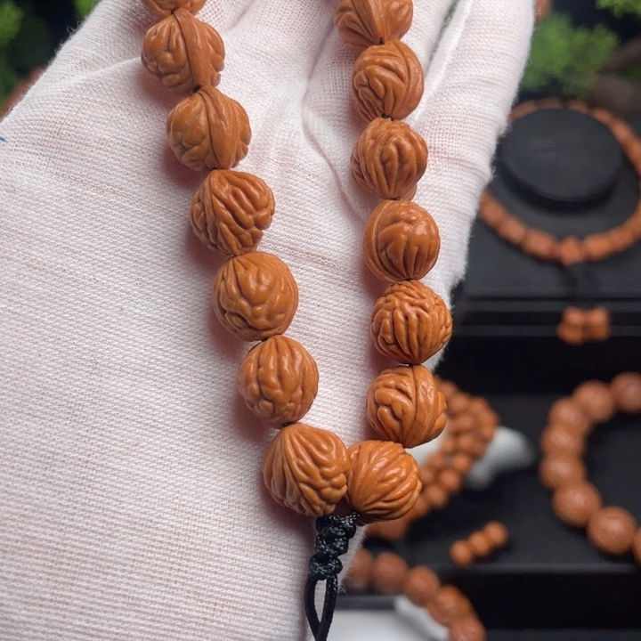 木质类精品桃核手持